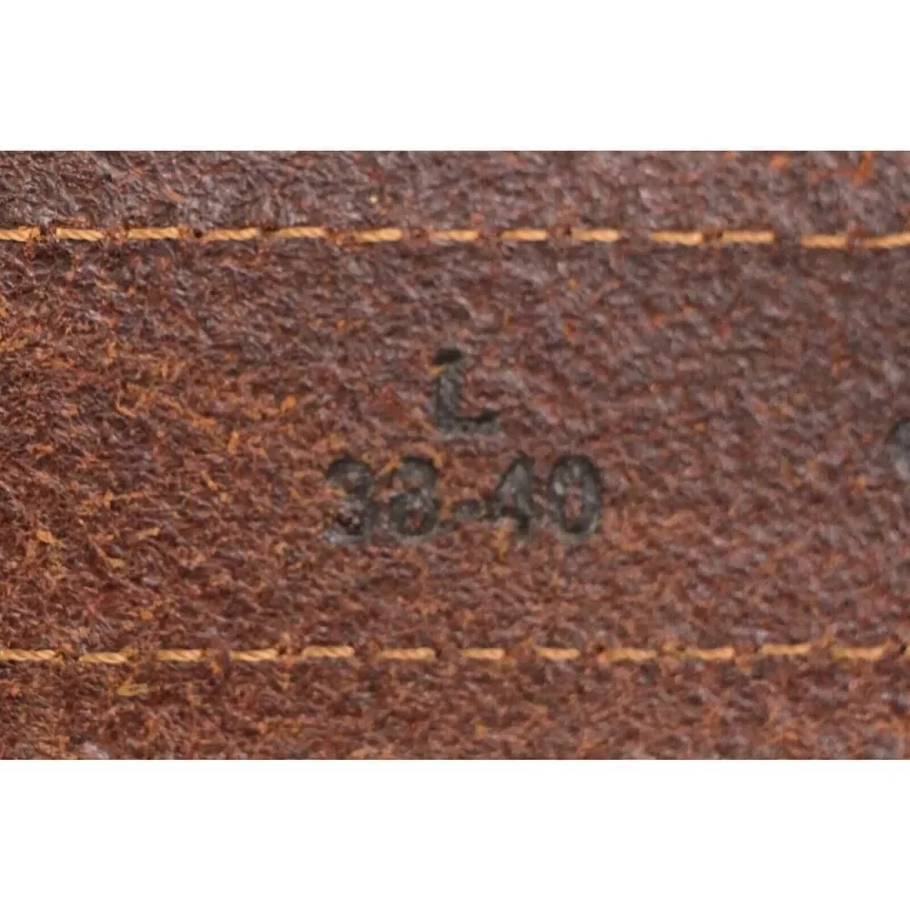 Columbia BROWN REAL LEATHER 1 3/8